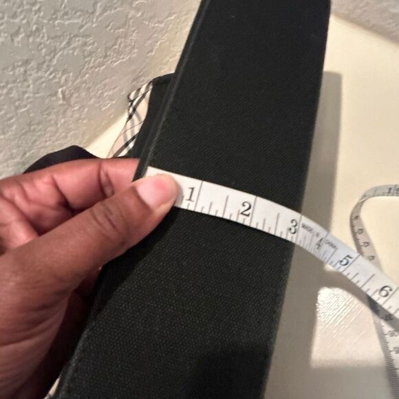 Burberry London Blue Label Nova Check Canvas Tote Black Tan Classic Print Preppy - Picture 12 of 12